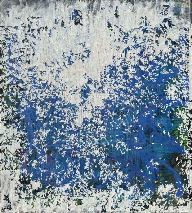 pigments on canvas