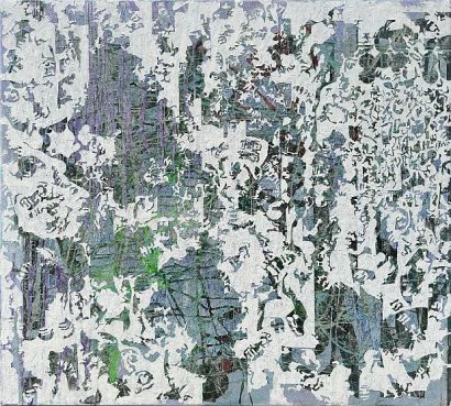 pigments on canvas