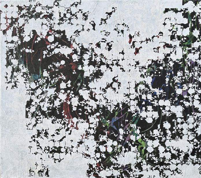 pigments on canvas
