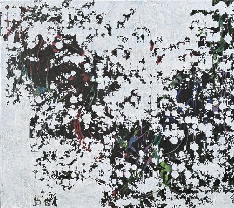 pigments on canvas