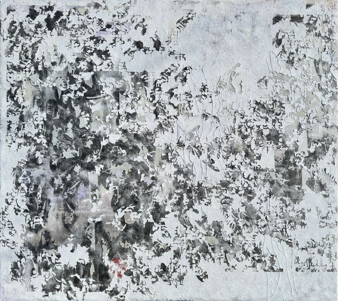 pigments on canvas